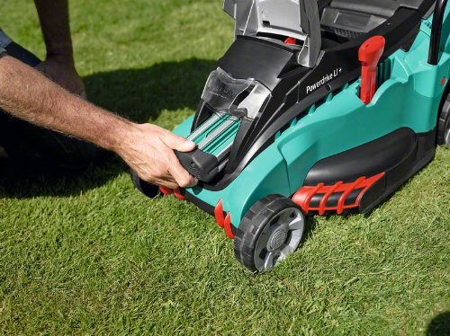 Bosch Rotak 43 LI Ergoflex Cordless Lawn Mower, Cutting Width 43 cm (Without Battery and Charger)