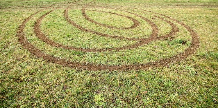 how to fix tire ruts in lawn