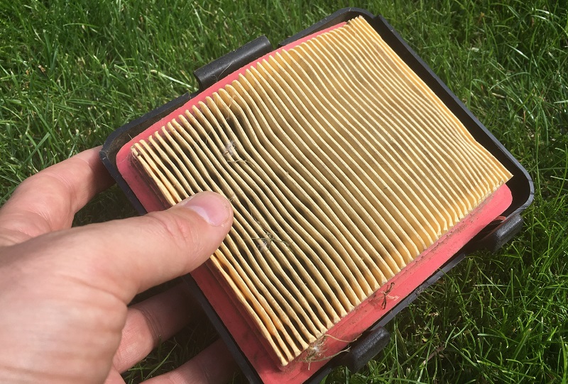 Dealing with an Oil Soaked Paper Filter