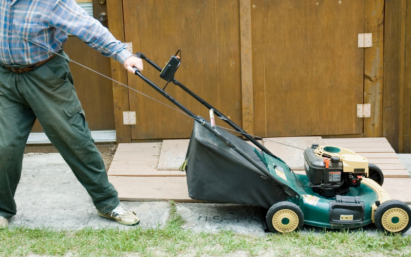 Lawn Mower Hard To Start When Cold