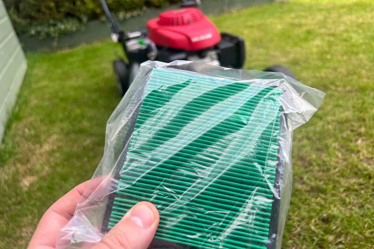 new lawn mower air filter
