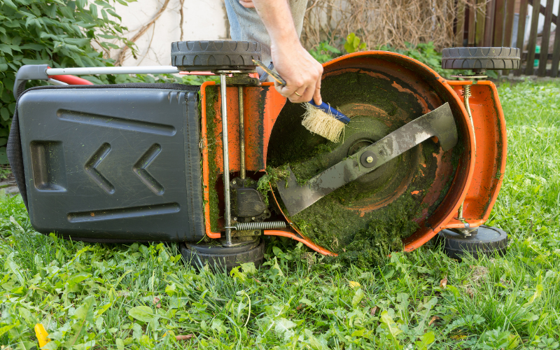 How to Sharpen Lawn Mower Blades Without Removing (Easiest Way)